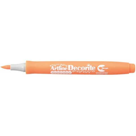 Marker specjalistyczny pastel decorite wkład pomarańczowy 1,0mm pędzelek końcówka Artline (AR-035 5 4)