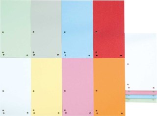 Przekładka czysta 1/3 A4 czerwona 190g 100k Donau (8620100-04PL)