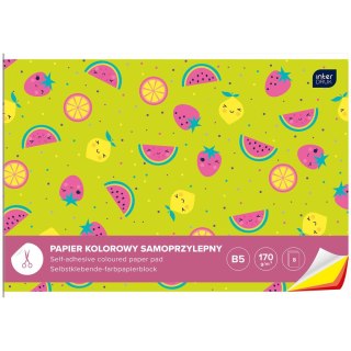 Zeszyt papierów kolorowych B5 170g 8k Interdruk (ZEPKB5SP)