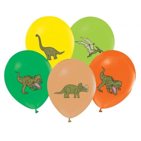 Balon gumowy dinozaury mix 12cal Godan (GZ-DIN5)