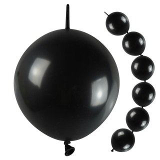 Balon gumowy z łącznikiem (10 szt.) czarna 130mm Arpex (KB7504)