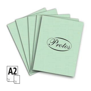 Brystol A2 seledynowy 160g 20k [mm:] 430x610 Protos