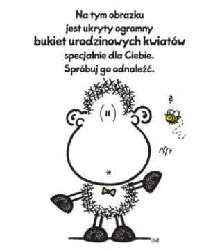 Kartka składana Sheepworld B6 [mm:] 148x105 Kukartka