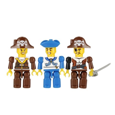 Klocki plastikowe 55-66 elementów Pirat Alleblox (525168)