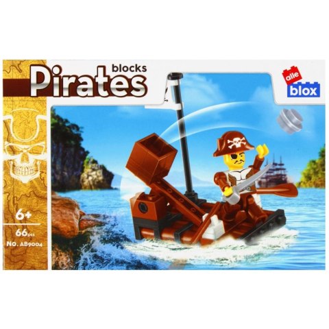 Klocki plastikowe 55-66 elementów Pirat Alleblox (525168)