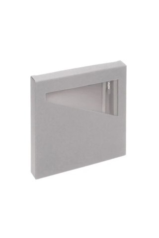 Notes (notatnik) w pudełku A6 160k. linia+kratka+kropiki Antra (szary)