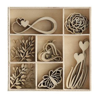 Ozdoba drewniana serca Galeria Papieru (253047)