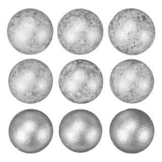 Ozdoba styropianowa Craft-Fun Series SREBRNE kulki styropianowe Titanum