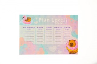 Plan lekcji kapibara Starpak (572478)