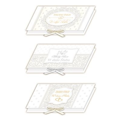 Pudełko na prezent pudełko Ślub na pieniądze Merigraf (5902221808098)