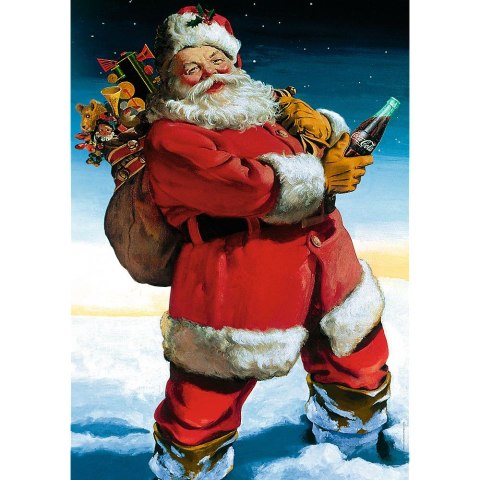 Puzzle Xmass Mikołaj na śniegu Trefl (10923)