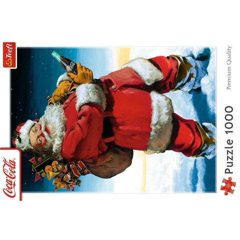 Puzzle Xmass Mikołaj na śniegu Trefl (10923)