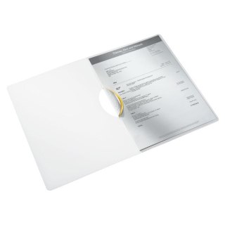 Skoroszyt Wow ColorClip A4 żółty PVC PCW Leitz (41850016)