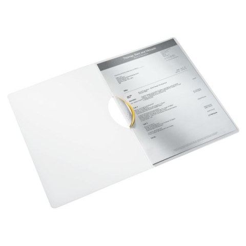 Skoroszyt Wow ColorClip A4 żółty PVC PCW Leitz (41850016)