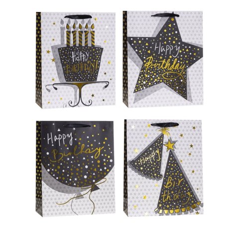 Torba prezentowa [mm:] 180x230x 80 Rozette (TP-24065-GL-A5 (18x23x8))