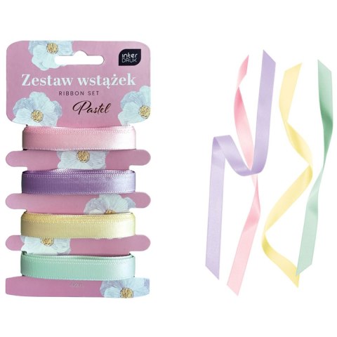 Wstążka PASTEL 5902277345493 mix Interdruk (4x2m)