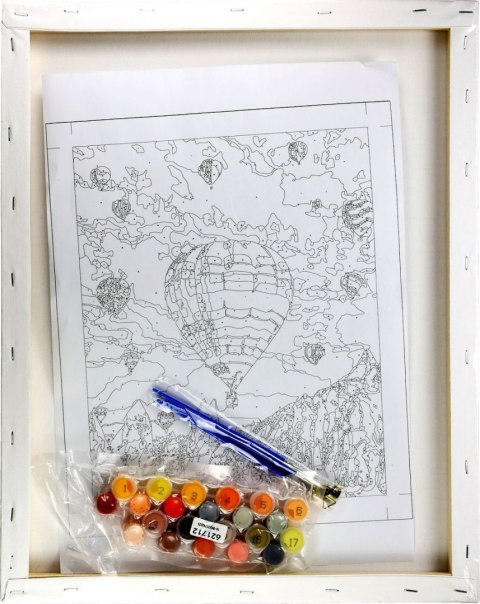 Zestaw kreatywny Malowanie po numerach 40x50cm Kapadocja Flamingo Line (FLG157-01)