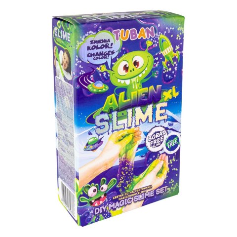 Zestaw kreatywny Slime Alien XL Tuban