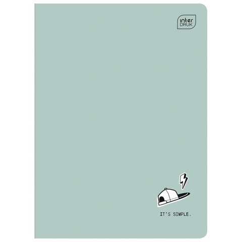 Zeszyt IT' SIMPLE KOL3= A5 16k. 70g trzy linie Interdruk