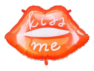 Balon foliowy usta kiss me Partydeco (FB197)
