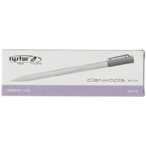 Cienkopis RC-04 wkład liliowy 0,4mm 1kol. Rystor