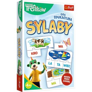 Gra edukacyjna Rodzina Treflików Sylaby Sylaby Trefl (02258)