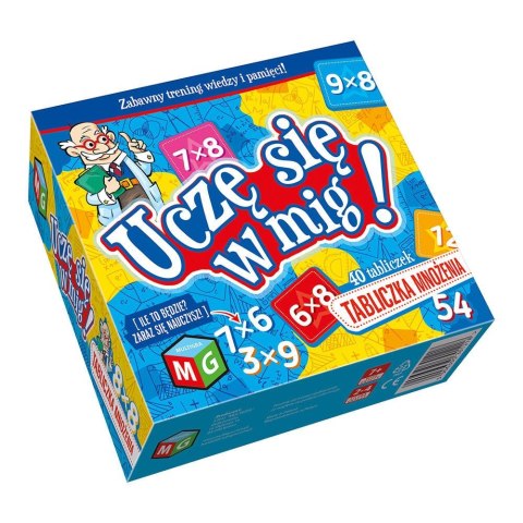 Gra edukacyjna TABLICZKA MNOŻENIA - UCZĘ SIĘ W MIG Multigra