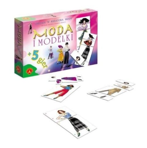 Gra edukacyjna moda i modelki Alexander (5906018000849)