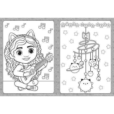 Kolorowanka Gabby Koci Domek Gabi. Kociastyczny zeszyt do kolorowania Trefl (Ks79791)