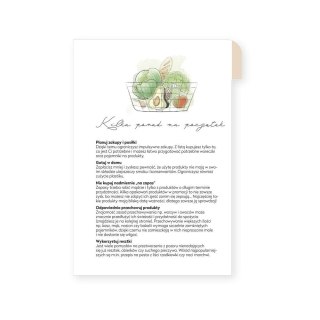 Kołozeszyt (kołonotatnik) przepiśnik A5 240k. kropki/tagi Interdruk (PRZEPCA)