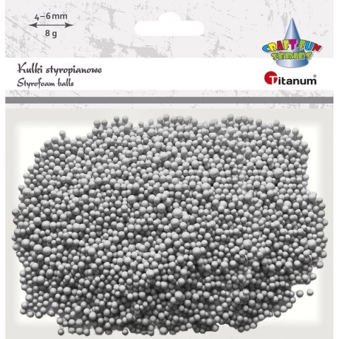 Ozdoba styropianowa Craft-Fun Series kulki Titanum (5mm/8g)