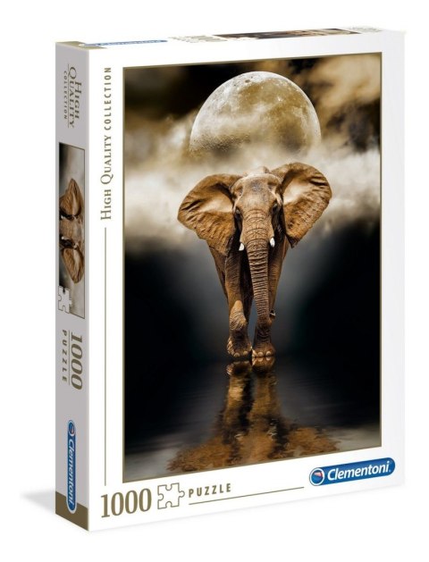 Puzzle Słoń,1000 elementów 1000 el. Clementoni (CLM39416)