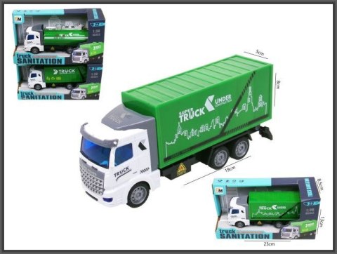 Samochód miejski 20cm 2 rodzaje Hipo (H13952)