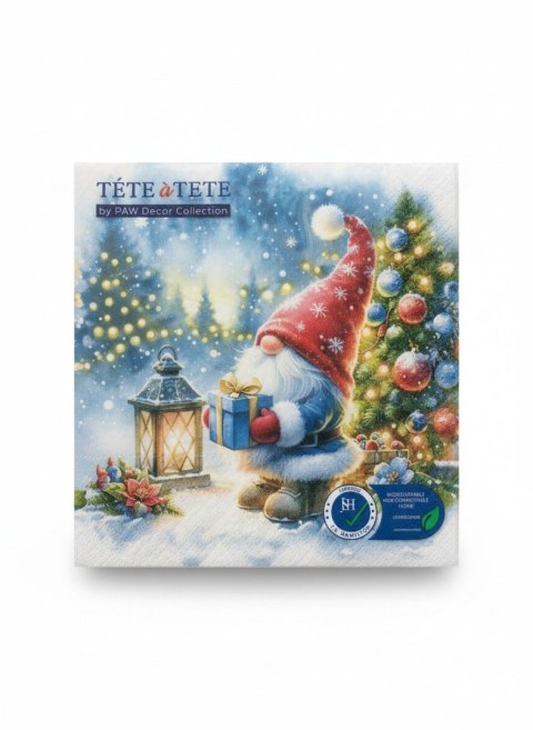 Serwetki BN Gnom christmas mix papier Paw (TL235100)
