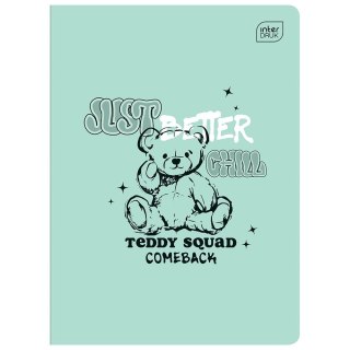 Zeszyt GIRLS mix A5 60k. 70g krata Interdruk