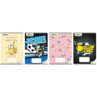 Zeszyt Minionki A5 16k. linia kolor Beniamin (5672)