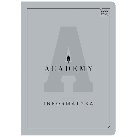 Zeszyt tematyczny ACADEMY A5 60k. 90g krata Interdruk (ZE60#INFACA)
