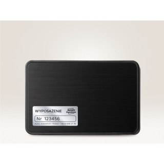 Etykieta do oznaczania srebrna [mm:] 210x297