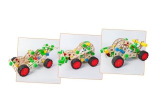 Gra edukacyjna CONSTRUCTOR JUNIOR 3X1 SPORTCAR Mały konstruktor Alexander