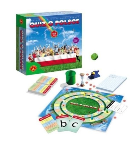 Gra planszowa Quiz o Polsce Alexander (5906018004144)