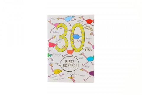 Kartka składana Karnet A5 30 URODZINY A5 Henry (5907465664226)