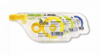 Korektor w taśmie (myszka) 5x6 [mm*m] Tetis (BK005-TA)