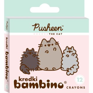 Kredki ołówkowe Pusheen 12k 5903235652066 12 kol. St.Majewski
