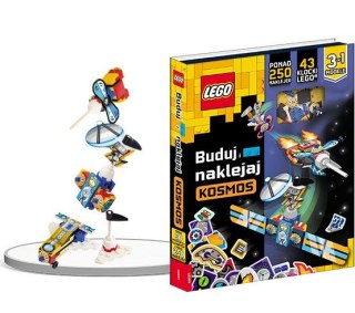 Książka dla dzieci LEGO® Books. Buduj i naklejaj. Kosmos Ameet (bsc 6603)