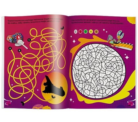 Książka dla dzieci LEGO® Books. Buduj i naklejaj. Kosmos Ameet (bsc 6603)
