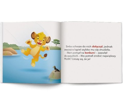 Książka dla dzieci Simba i nowy przykaciel. Ameet (BOP 9219)