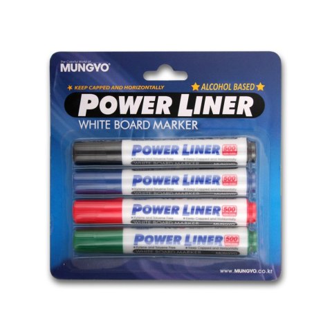 Marker suchościeralny MIX 4 SZT KPL Mungyo (TT8595)