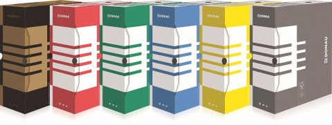 Pudło archiwizacyjne A4 brązowy karton [mm:] 120x340x 297 Donau (7662301FSC-02)