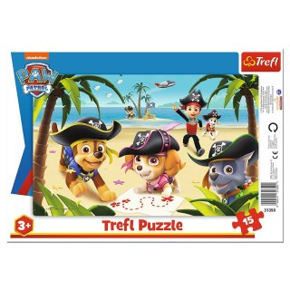 Puzzle Przyjaciele z Psiego Patrolu 15 el. Trefl (31350)