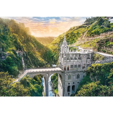 Puzzle Sanktuarium Las Lajas, Kolumbia 1000 el. Trefl (10724)